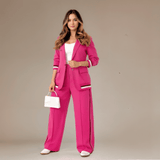 Conjunto Feminino Casaco e Calça Luiza