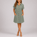 Vestido Chemise Feminino Serena