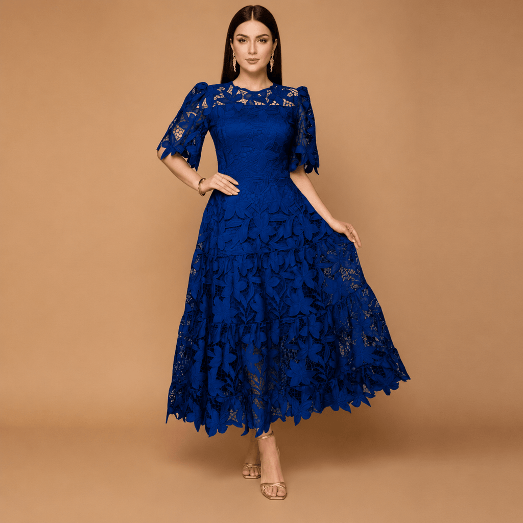 Vestido Feminino de Renda Anaju