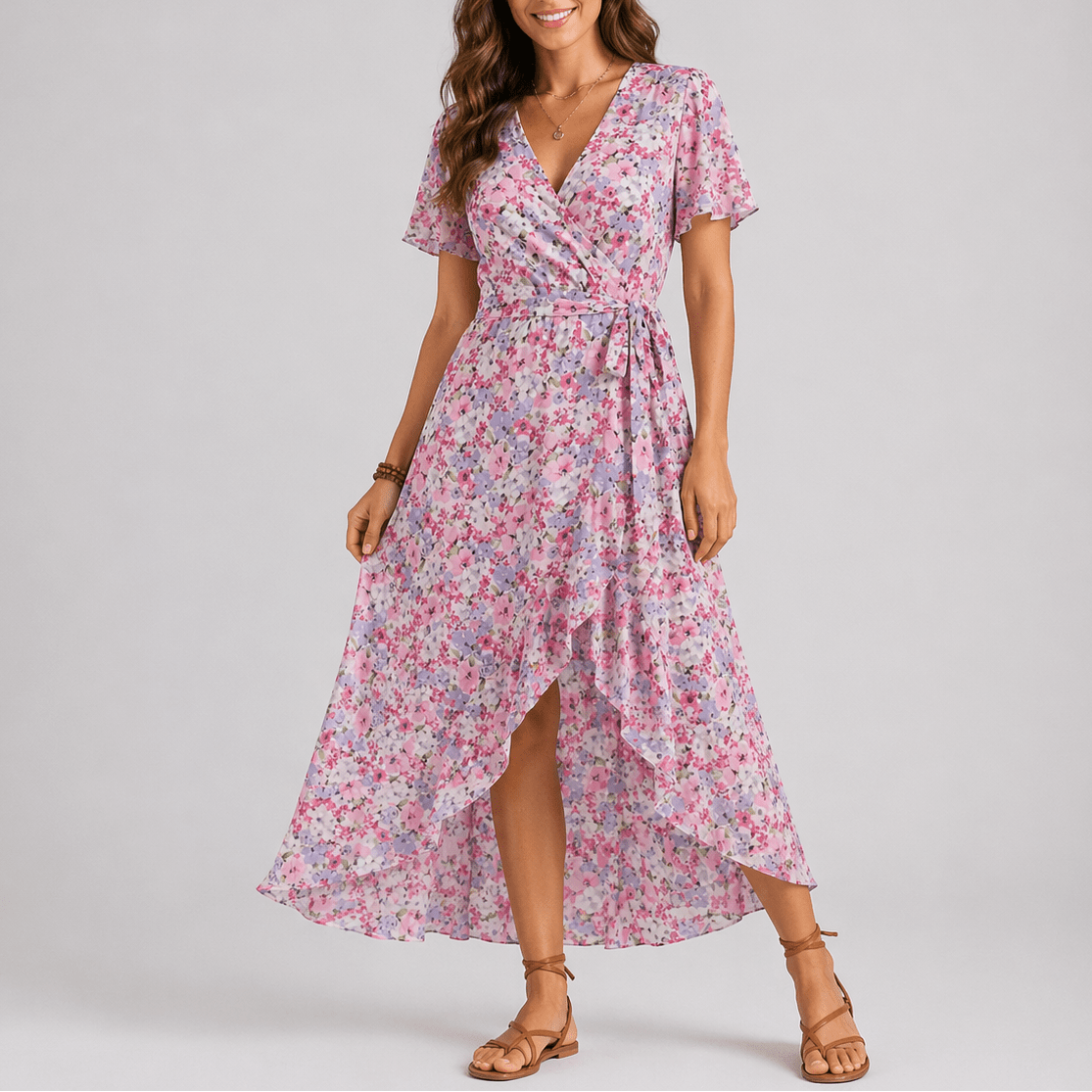 Vestido Midi Feminino Florence