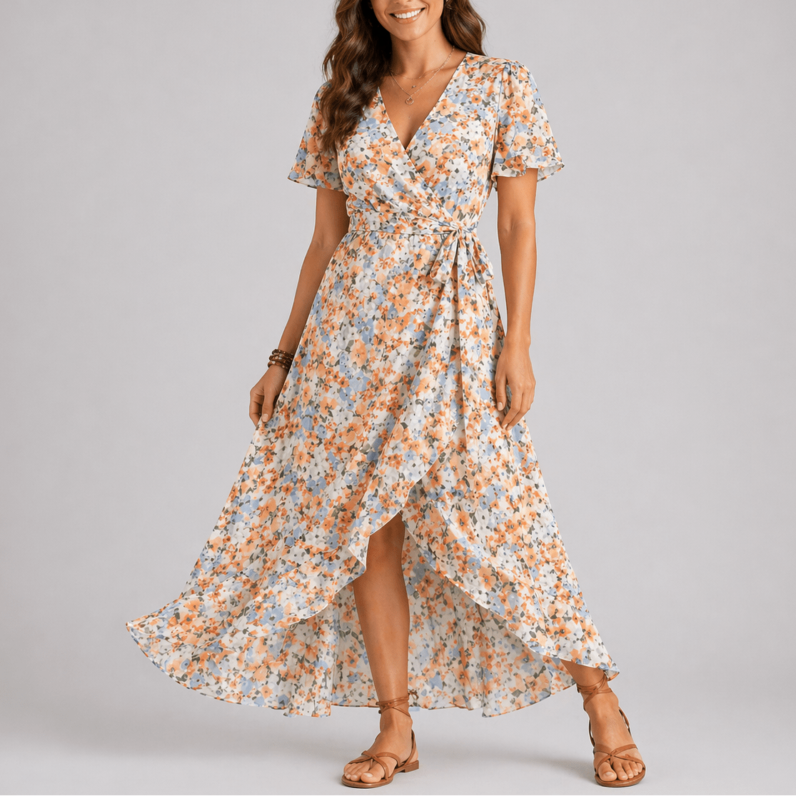 Vestido Midi Feminino Florence