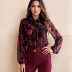 Blusa Feminina Floral