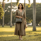 Bolsa Feminina de Couro Premium e Alça Ajustável