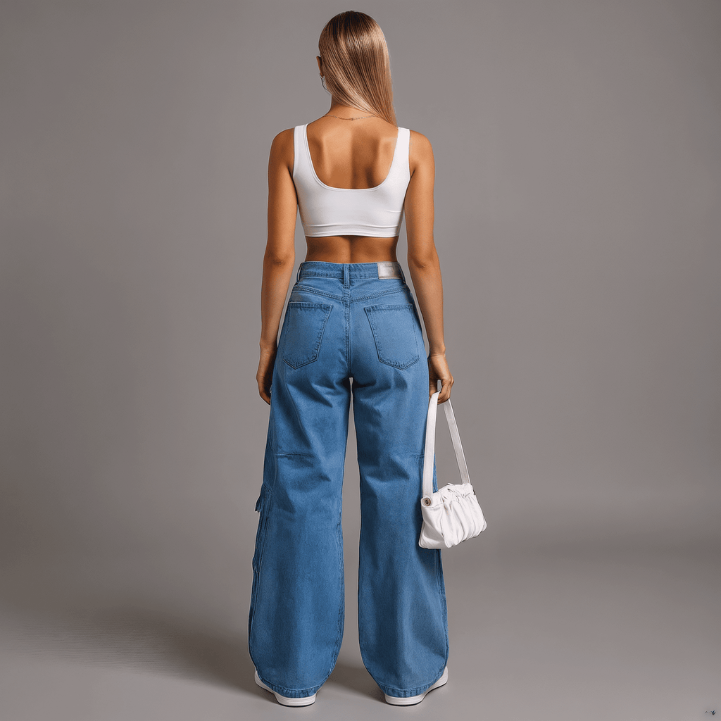 Calça Feminina Cargo