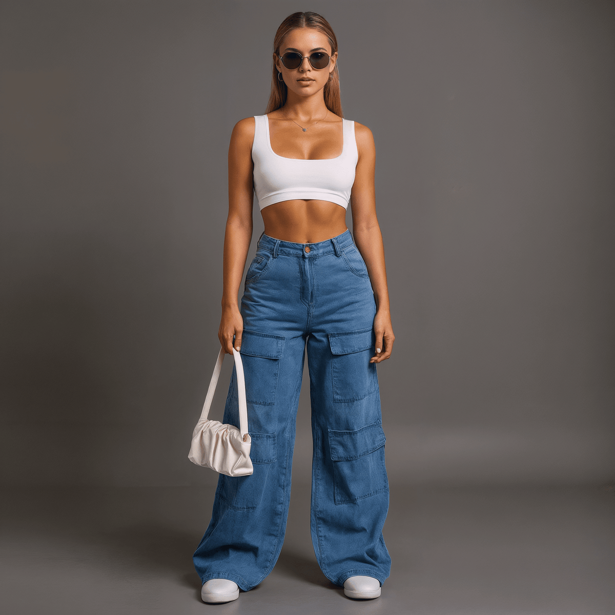 Calça Feminina Cargo