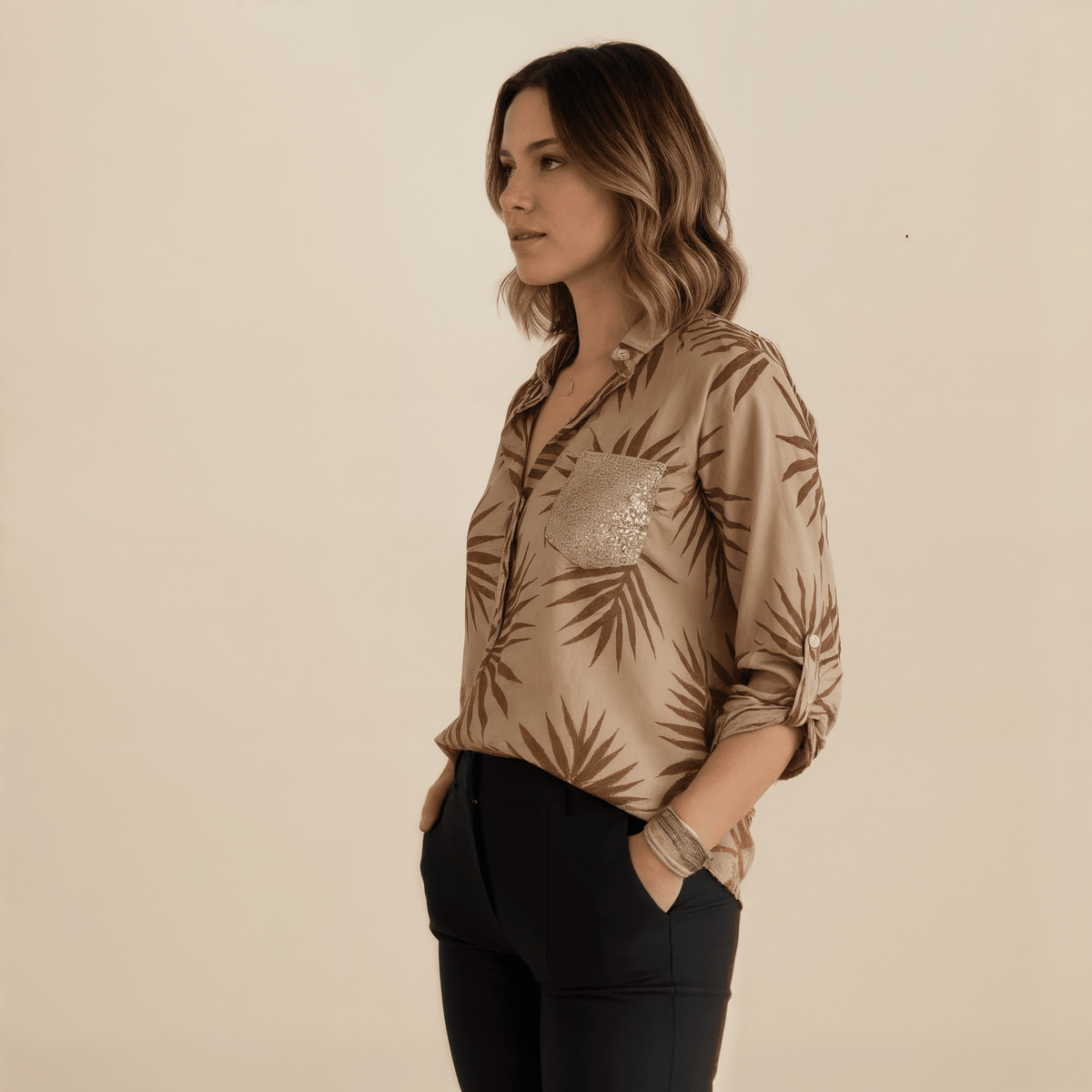 Camisa Feminina Marine