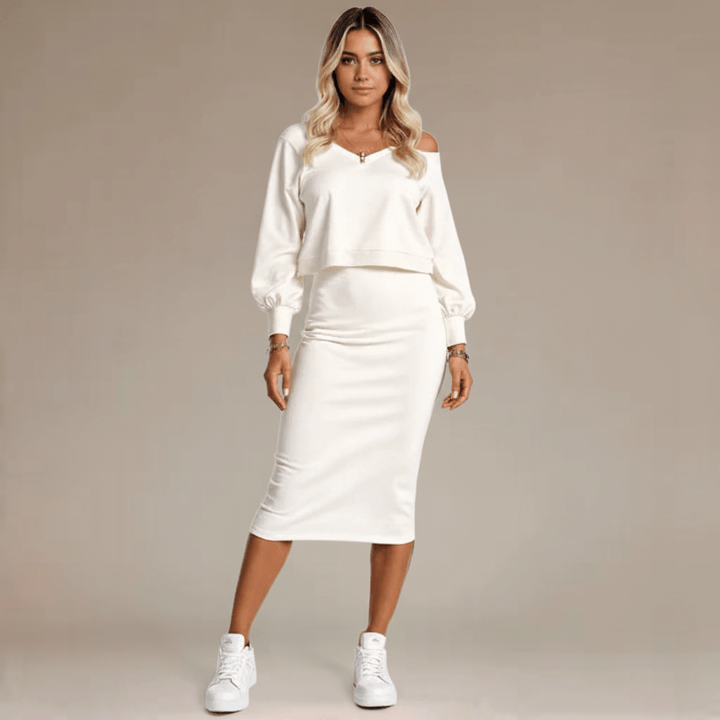 Conjunto de Moletom Feminino Elisa