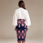 Conjunto Feminino Blusa e Saia Elisadora