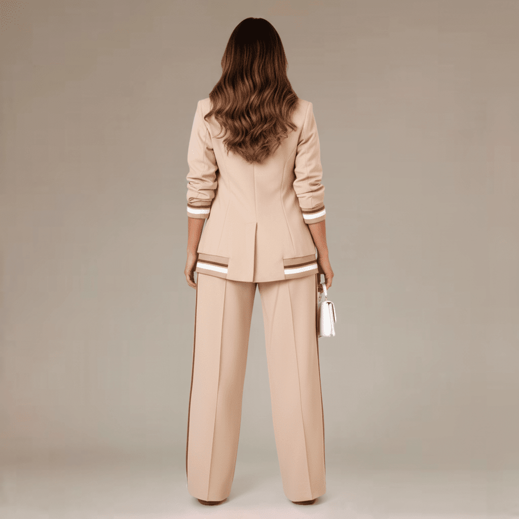 Conjunto Feminino Casaco e Calça Luiza