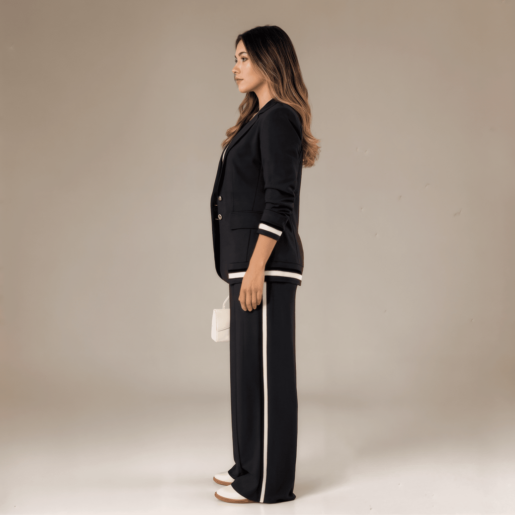 Conjunto Feminino Casaquinho e Calça Luiza