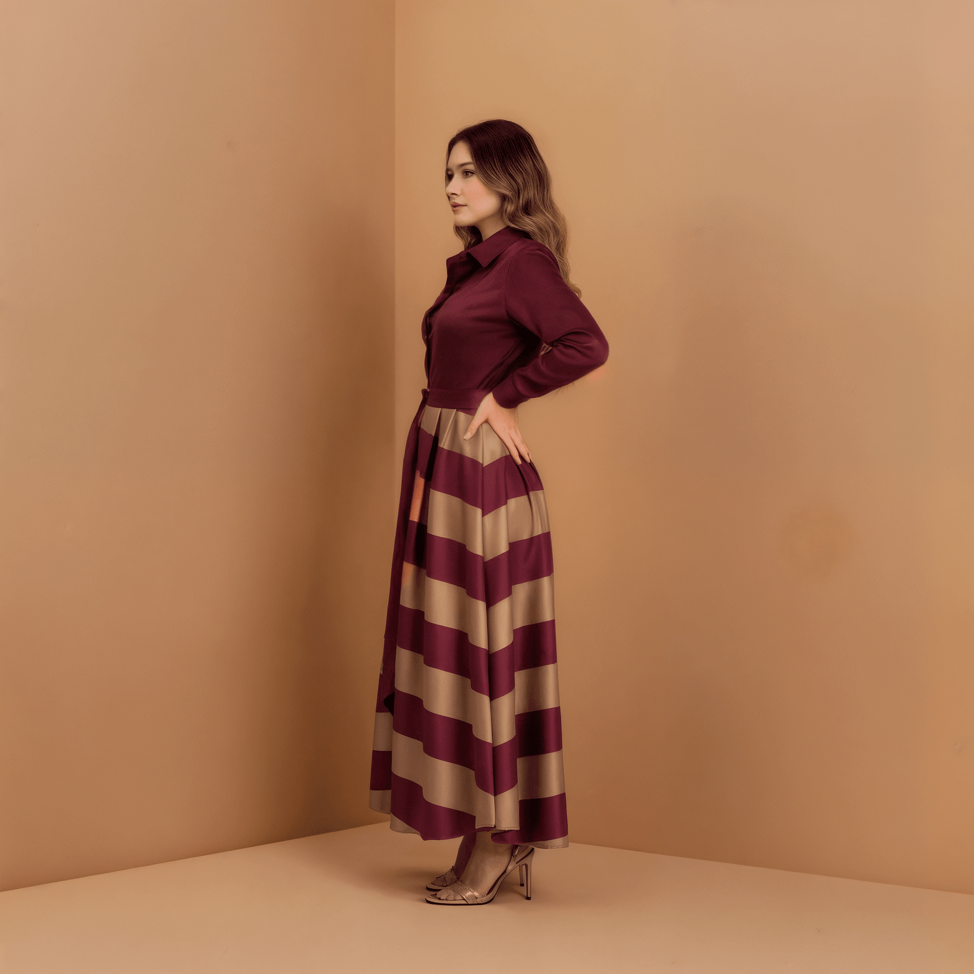 Conjunto Feminino Cetim Lívia