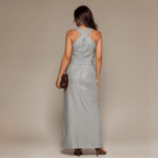 Conjunto Feminino Saia e Colete Jaqueline
