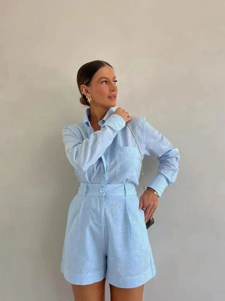 Conjunto Feminino  Linho Firenze