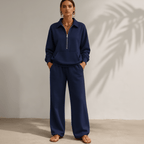 Conjunto Feminino Amara com Calça Pantalona