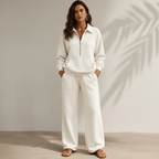 Conjunto Feminino Amara com Calça Pantalona