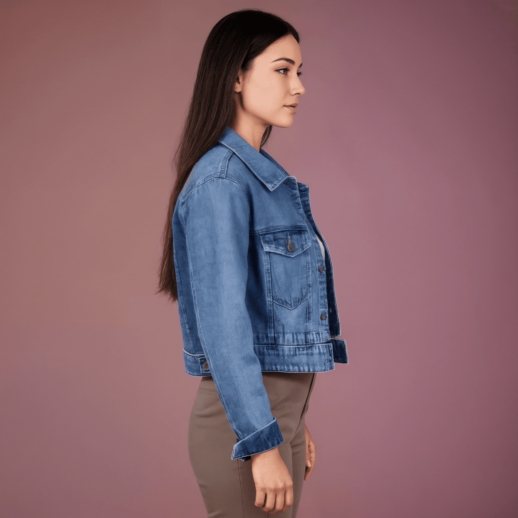 Jaqueta Jeans Feminina Luna