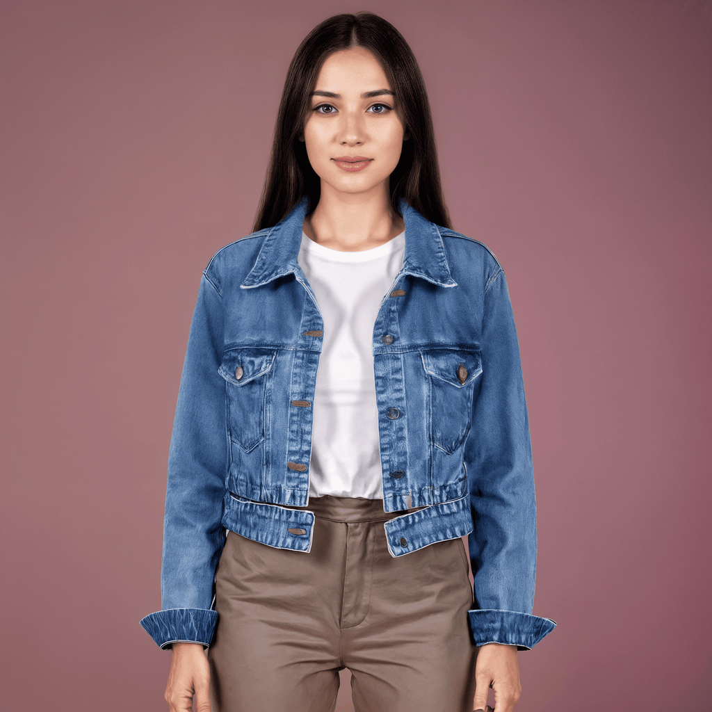 Jaqueta Jeans Feminina Luna