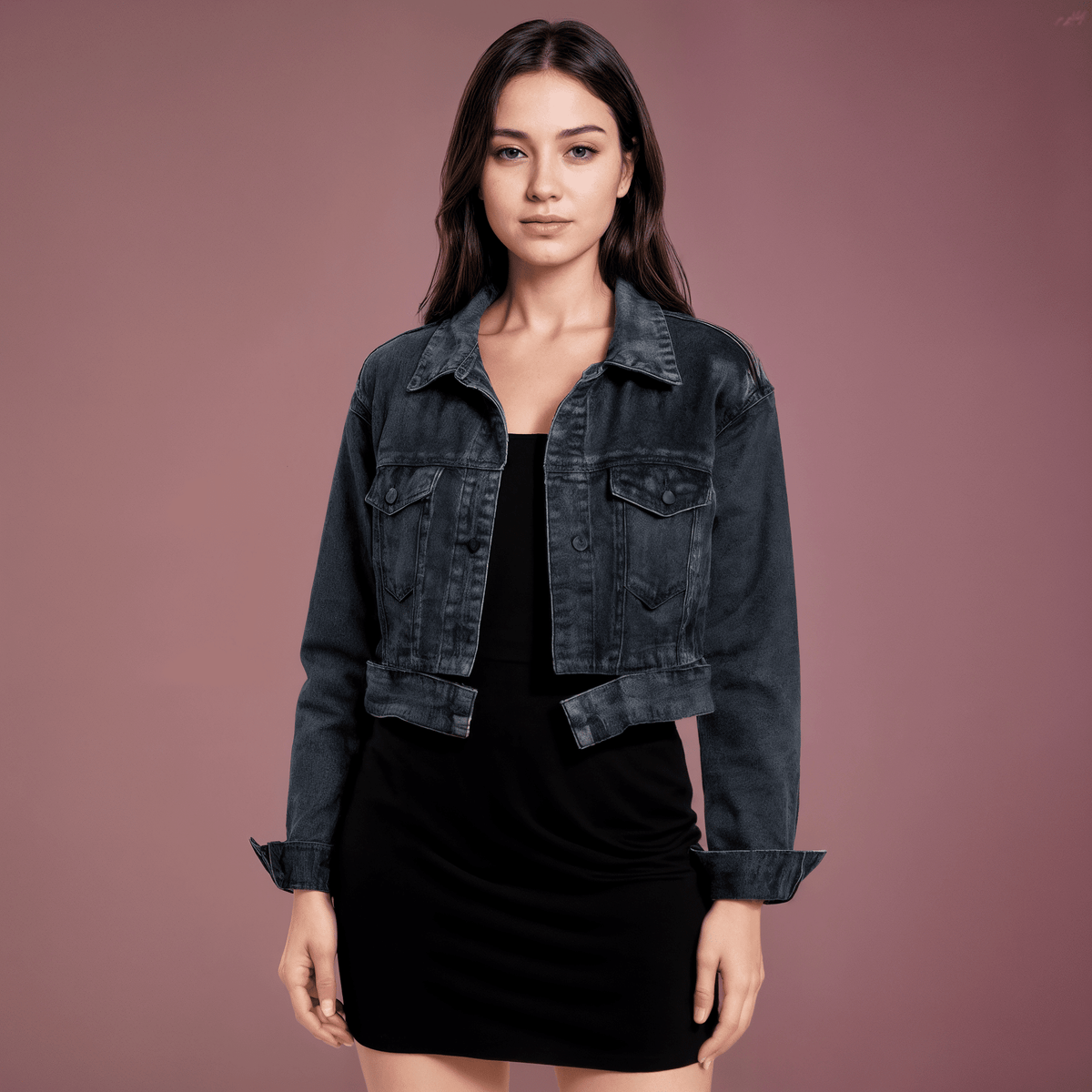 Jaqueta Jeans Feminina Luna