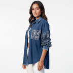 Jaqueta Jeans Feminina Noemi