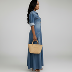 Vestido Jeans Feminino Valentina