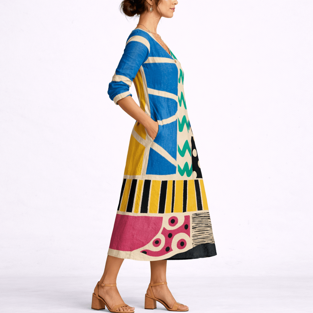 Vestido Midi Feminino Siena