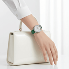 Relógio Pagani Design  Feminino Cronógrafo com Safira e Cristais Green