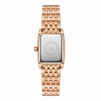 Relógio Pagani Design Feminino Retangular Safira e Cristais Gold Black