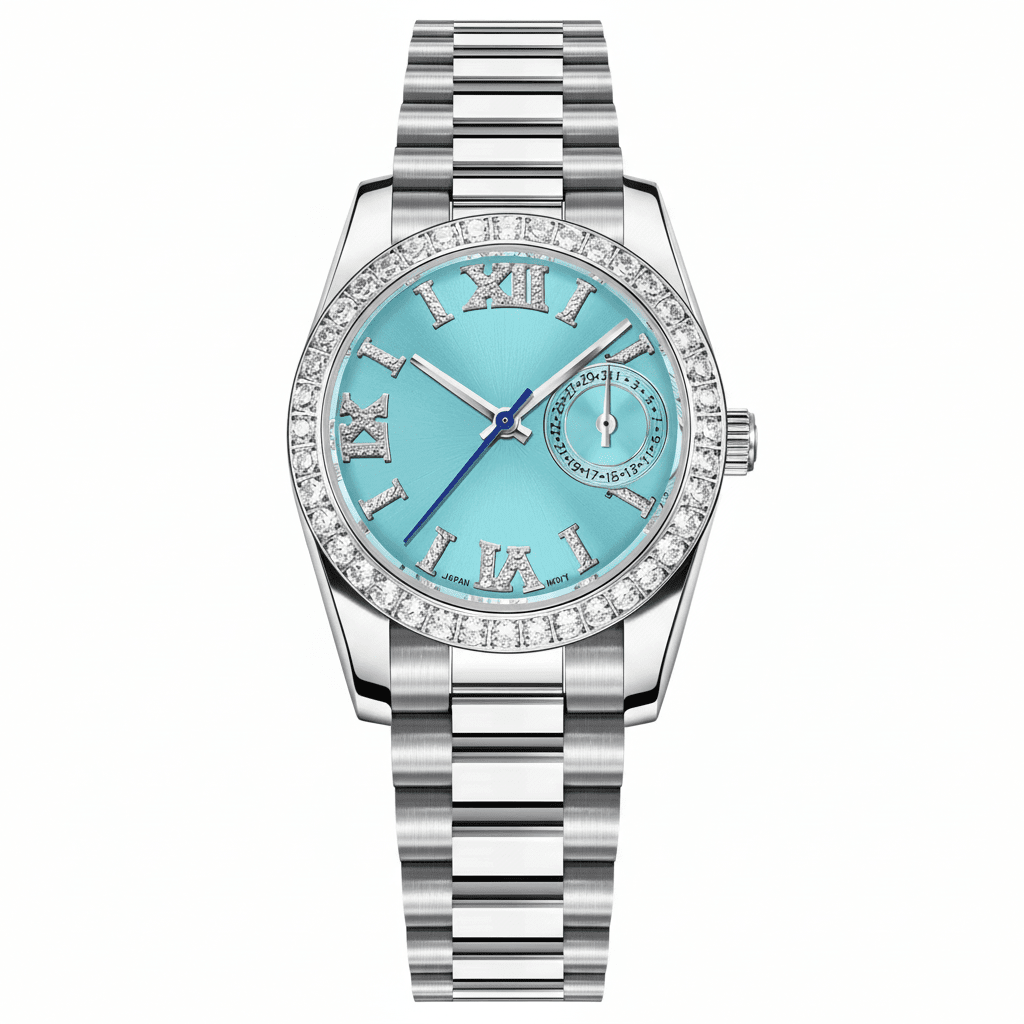Relógio Pagani Design Feminino Safira Blue
