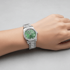Relógio Pagani Design Feminino Safira Green