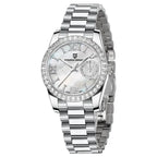 Relógio Pagani Design Feminino Safira White