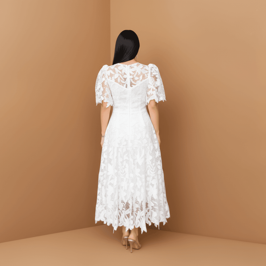 Vestido Feminino de Renda Anaju