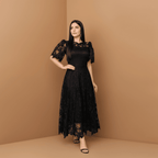 Vestido Feminino de Renda Anaju