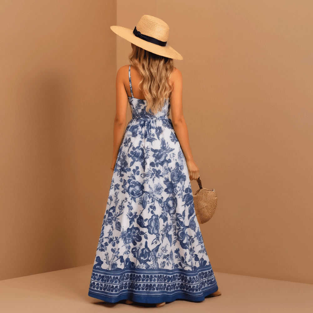 Vestido Feminino Florido Ibiza
