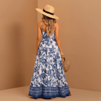 Vestido Feminino Florido Ibiza