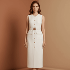 Vestido Feminino Midi Firenze Paris