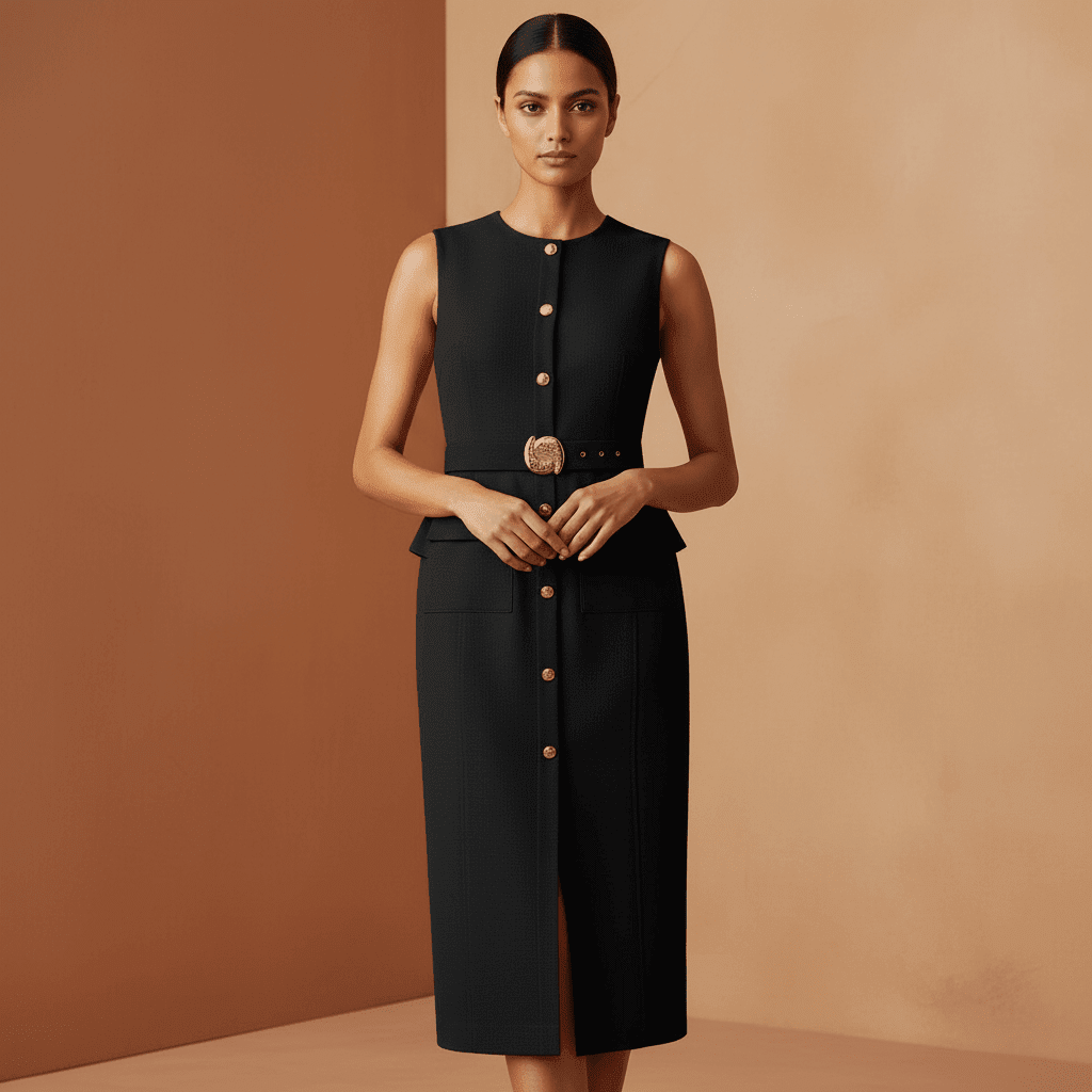 Vestido Feminino Midi Firenze Paris