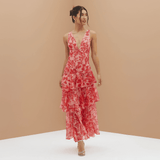 Vestido Longo Feminino Leve e Fluido