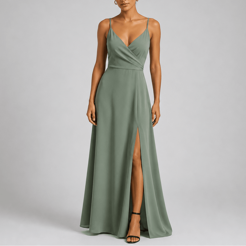Vestido Longo Feminino Vivienne